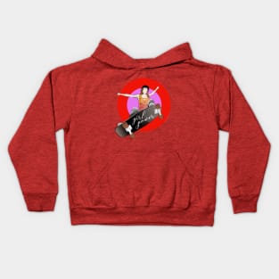 Skate Girl Quotes Kids Hoodie